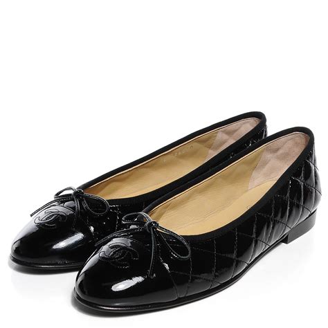 chanel ballernia shoes|chanel quilted flat shoes.